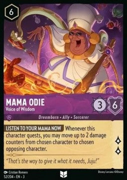 Mama Odie - Voice of Wisdom - Into the Inklands (Uncommon) [3INK-52]