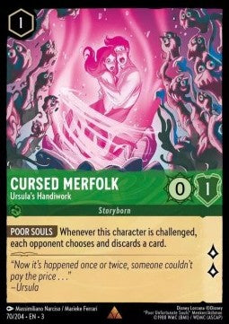 Cursed Merfolk - Ursula's Handiwork - Into the Inklands (Rare) [3INK-70]