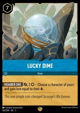 Lucky Dime - Into the Inklands (Legendary) [3INK-165]