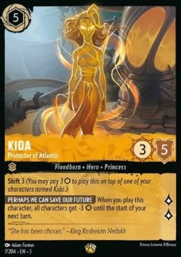 Kida - Protector of Atlantis (V.1) - Into the Inklands (Legendary) [3INK-7]