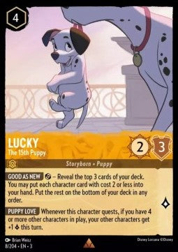 Lucky - The 15th Puppy - Into the Inklands (Rare) [3INK-8]