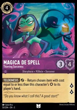 Magica De Spell - Thieving Sorceress - Into the Inklands (Uncommon) [3INK-50]