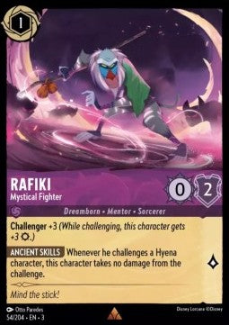 Rafiki - Mystical Fighter - Into the Inklands (Rare) [3INK-54]