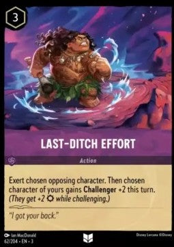 Last-Ditch Effort - Into the Inklands (Uncommon) [3INK-62]