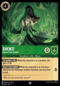 Shenzi - Hyena Pack Leader - Into the Inklands (Super Rare) [3INK-85]