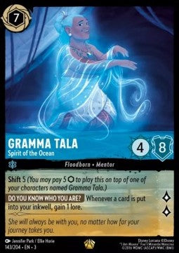Gramma Tala - Spirit of the Ocean (V.1) - Into the Inklands (Legendary) [3INK-143]