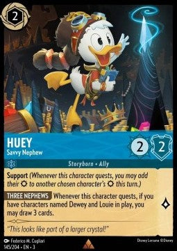 Huey - Savvy Nephew - Into the Inklands (Rare) [3INK-145]