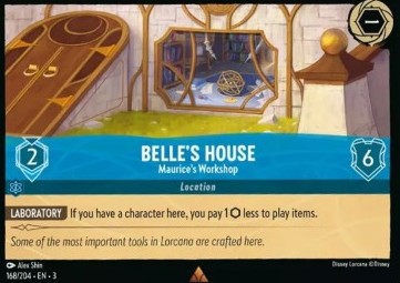 Belle's House - Maurice's Workshop (V.1) - Into the Inklands (Rare) [3INK-168]