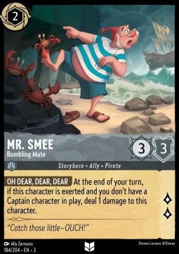 Mr. Smee - Bumbling Mate - Into the Inklands (Uncommon) [3INK-184]