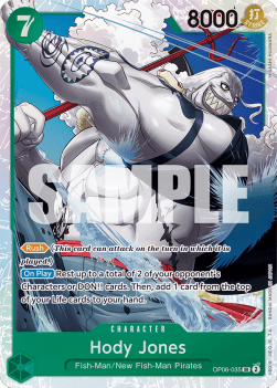 Hody Jones (OP06-035) (V.1) - Wings of the Captain (Super Rare) [OP06-035]
