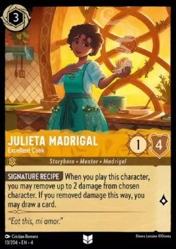 Julieta Madrigal - Excellent Cook - Ursula's Return (Uncommon) [4URS-13]