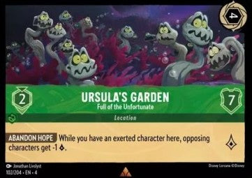 Ursula's Garden - Full of the Unfortunate - Ursula's Return (Rare) [4URS-102]