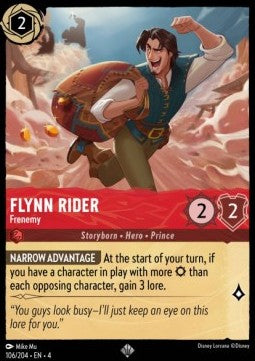 Flynn Rider - Frenemy - Ursula's Return (Super Rare) [4URS-106]