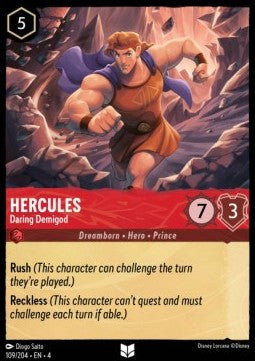 Hercules - Daring Demigod - Ursula's Return (Uncommon) [4URS-109]