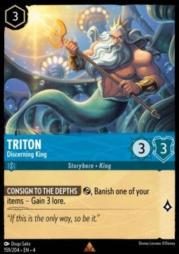 Triton - Discerning King - Ursula's Return (Rare) [4URS-159]
