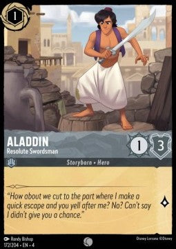 Aladdin - Resolute Swordsman - Ursula's Return (Common) [4URS-172]