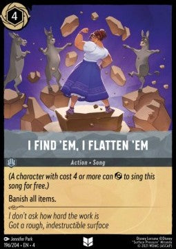 I Find 'em, I Flatten 'em - Ursula's Return (Uncommon) [4URS-196]