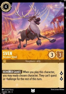 Sven - Reindeer Steed - Shimmering Skies (Uncommon) [5SSK-23]