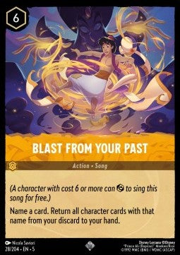 Blast From Your Past - Shimmering Skies (Super Rare) [5SSK-28]