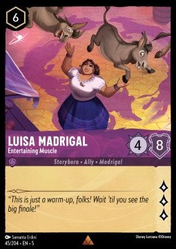 Luisa Madrigal - Entertaining Muscle - Shimmering Skies (Rare) [5SSK-45]