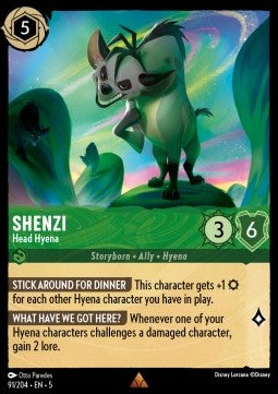 Shenzi - Head Hyena - Shimmering Skies (Rare) [5SSK-91]