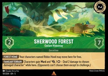 Sherwood Forest - Outlaw Hideaway - Shimmering Skies (Rare) [5SSK-101]