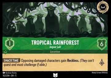 Tropical Rainforest - Jaguar Lair - Shimmering Skies (Uncommon) [5SSK-102]