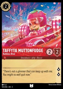 Taffyta Muttonfudge - Ruthless Rival - Shimmering Skies (Uncommon) [5SSK-103]