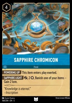 Sapphire Chromicon - Shimmering Skies (Uncommon) [5SSK-168]