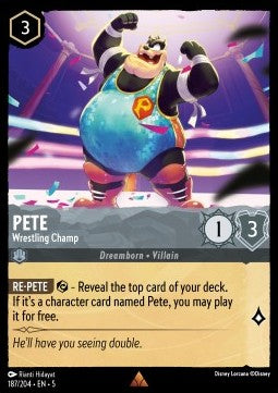 Pete - Wrestling Champ - Shimmering Skies (Rare) [5SSK-187]