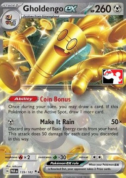Gholdengo ex - Play! Pokémon Prize Pack Series Five (Promo) [PPS5-PAR 139]