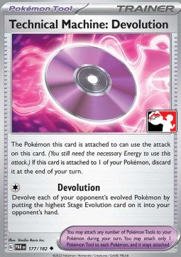Technical Machine: Devolution - Play! Pokémon Prize Pack Series Five (Promo) [PPS5-PAR 177]