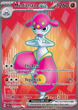 Medicham ex - Stellar Crown (Ultra Rare) [SCR-161]