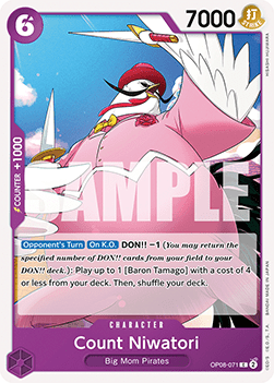 Count Niwatori (OP08-071) - Two Legends (Common) [OP08-071]