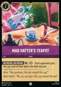 Mad Hatter's Teapot - Azurite Sea (Common) [6AZS-66]