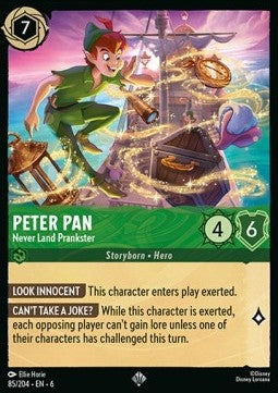 Peter Pan - Never Land Prankster - Azurite Sea (Super Rare) [6AZS-85]