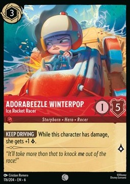 Adorabeezle Winterpop - Ice Rocket Racer - Azurite Sea (Common) [6AZS-116]