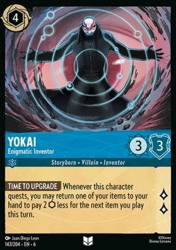 Yokai - Enigmatic Inventor - Azurite Sea (Uncommon) [6AZS-143]