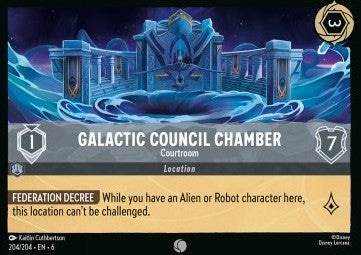 Galactic Council Chamber - Courtroom - Azurite Sea (Common) [6AZS-204]