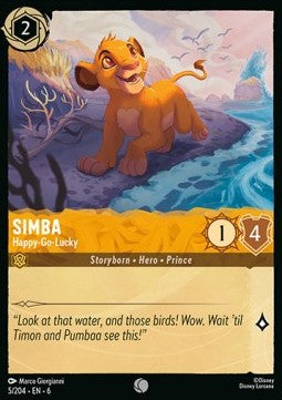 Simba - Happy-Go-Lucky - Azurite Sea (Common) [6AZS-5]