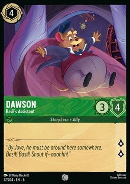 Dawson - Basil's Assistant - Azurite Sea (Common) [6AZS-77]