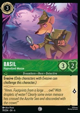 Basil - Hypnotized Mouse - Azurite Sea (Common) [6AZS-79]