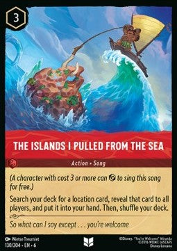 The Islands I Pulled from the Sea (V.1) - Azurite Sea (Uncommon) [6AZS-130]