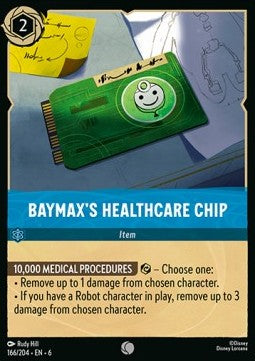 Baymax's Healthcare Chip - Azurite Sea (Common) [6AZS-166]