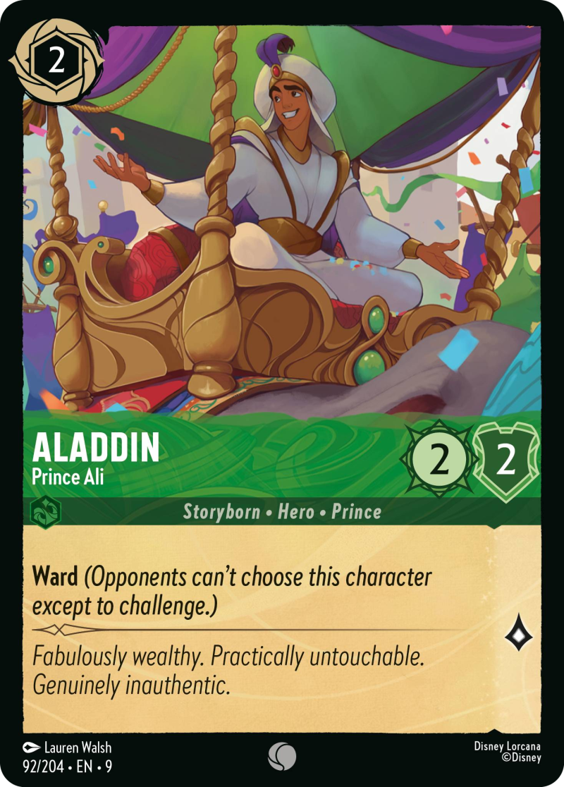 9FAB-92 Aladdin - Prince Ali C