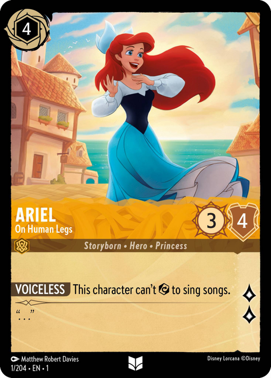 1TFC-1  Ariel - On Human Legs  UC