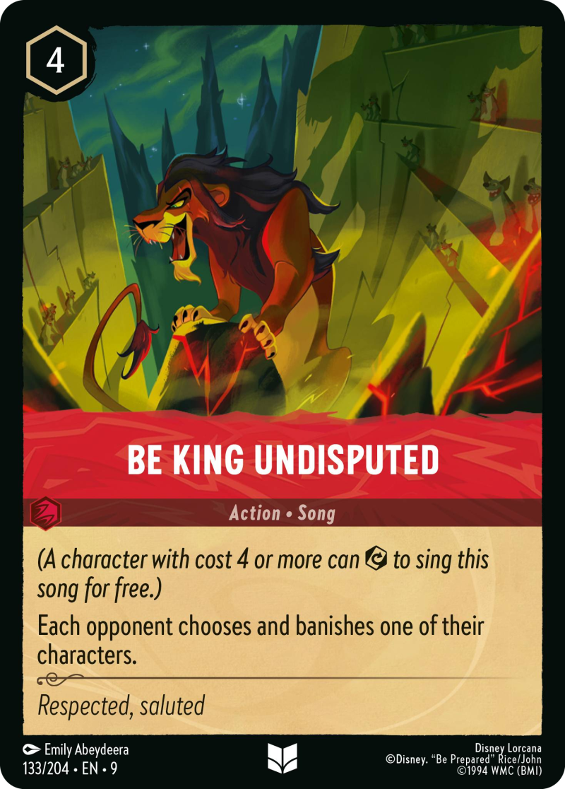 9FAB-133 Be King Undisputed UC