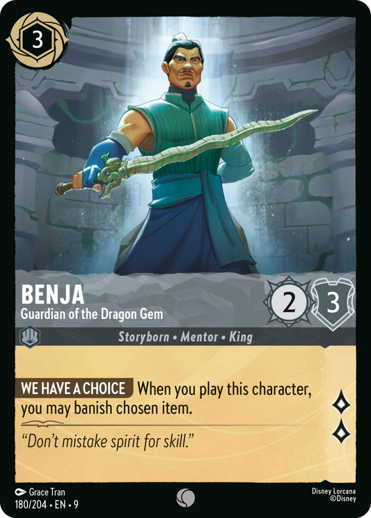 9FAB-180 Benja - Guardian of the Dragon Gem C