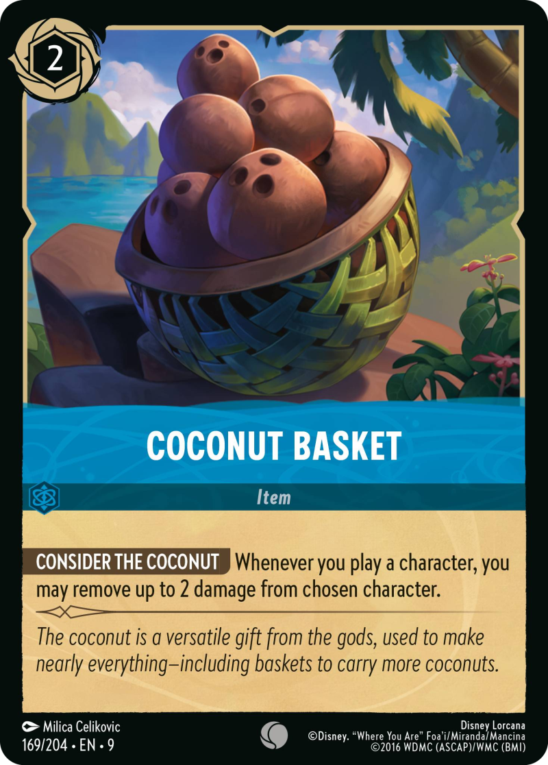 9FAB-169 Coconut Basket C