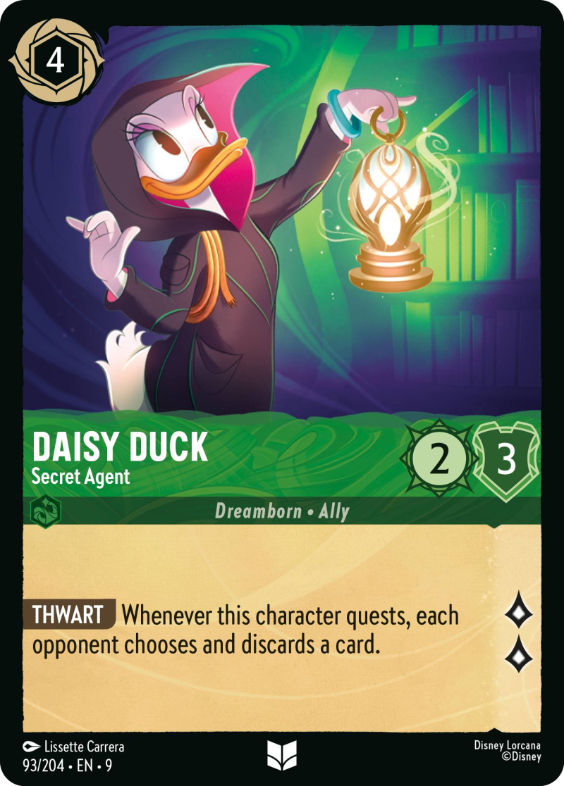9FAB-93 Daisy Duck - Secret Agent UC